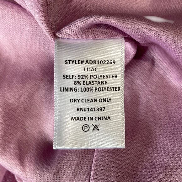 Lilac Ruched Halter Midi Dress ASTR The Label Floral Detail Romantic Occasion - Picture 12 of 12